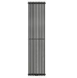 Дизайнерский вертикальный радиатор Betatherm Praktikum1800мм/425мм PV 2180/9 9005M 99 фото