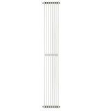 Дизайнерский вертикальный радиатор Betatherm Metrum 1800мм/255мм BM6 2180-30/08 9016M 99 фото