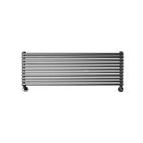 Радіатор Antrax AV 25d 1800x440 12 секцій RAL9005 Підключення нижнє ліве або праве AV25000D 180 12 (21) фото