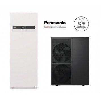Тепловий насос Panasonic Aquarea T-CAP M R290 (All in One, з електричним анодом, 9 кВт, 380 В) WH-ADC0316M9E8AN2 / WH-WXG09ME8 фото