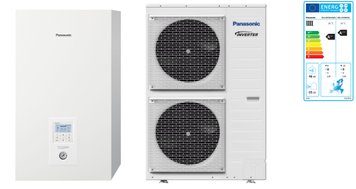 Тепловой насос Panasonic Aquarea High Performance KIT-WC09H3E8 (Bi-Bloc, 9 кВт, 380 В) 2511 фото