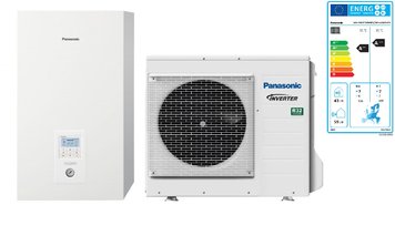 Тепловой насос Panasonic Aquarea High Performance KIT‑WC09J3E5 (Bi-Bloc, 9 кВт, 220 В) 152580 фото