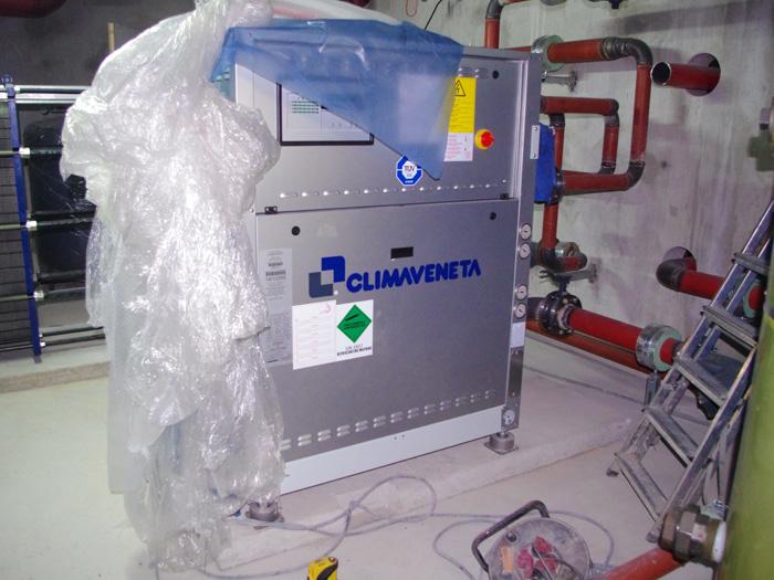 Тепловой насос вода-вода Climaveneta 60 кВт
