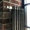 Вертикальный трубчатый радиатор Zehnder Charleston 2200-10, цвет — Technoline 13295