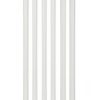 Вертикальный трубчатый радиатор Zehnder Charleston 2-колонный, высота 1800 мм, 6 секций Traffic White 5410 274373
